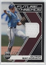 2023 Panini Elite Extra Edition Future Threads Mac Horvath #FT-MH e9y