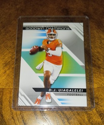 D.J. Uiagalelei #35 Pre-Rookie 2022 Upper Deck Goodwin Champions