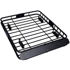 38.5 X 43 Inch Universal Roof Rack Cargo Carrier Basket Rooftop Luggage Holde... 38.5 X 43 Inch Universal Roof Rack Cargo Carrier Basket Rooftop Luggage Holde...