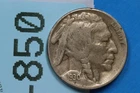 1930-S 5C INDIAN HEAD BUFFALO NICKEL EARLY US TYPE COIN RAW-850