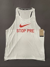 NWT Nike Run Prefontaine STOP PRE Tribute Singlet Tank FN3998-121 Men’s XL RARE