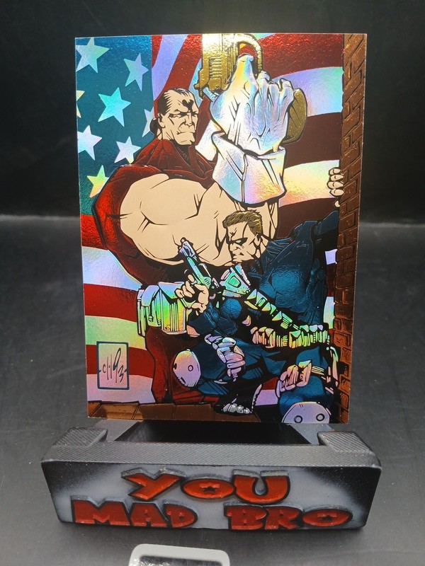 1993 Creators Universe Dynamic US Marshals #SD3 Chromium trading card