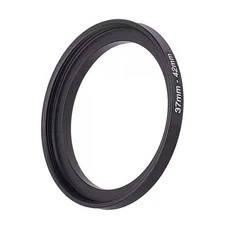 37mm-42mm Metal Lens Adapter for Pentax M42 Lens to Vintage Asahiflex M37 Camera