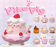 Authentic Piko Pig x Dessert Series Blind Box Figure One Random Sealed New