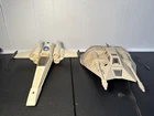 Vintage Star Wars Kenner Snowspeeder + X-Wing Fighter 1978 Lot Vehicles