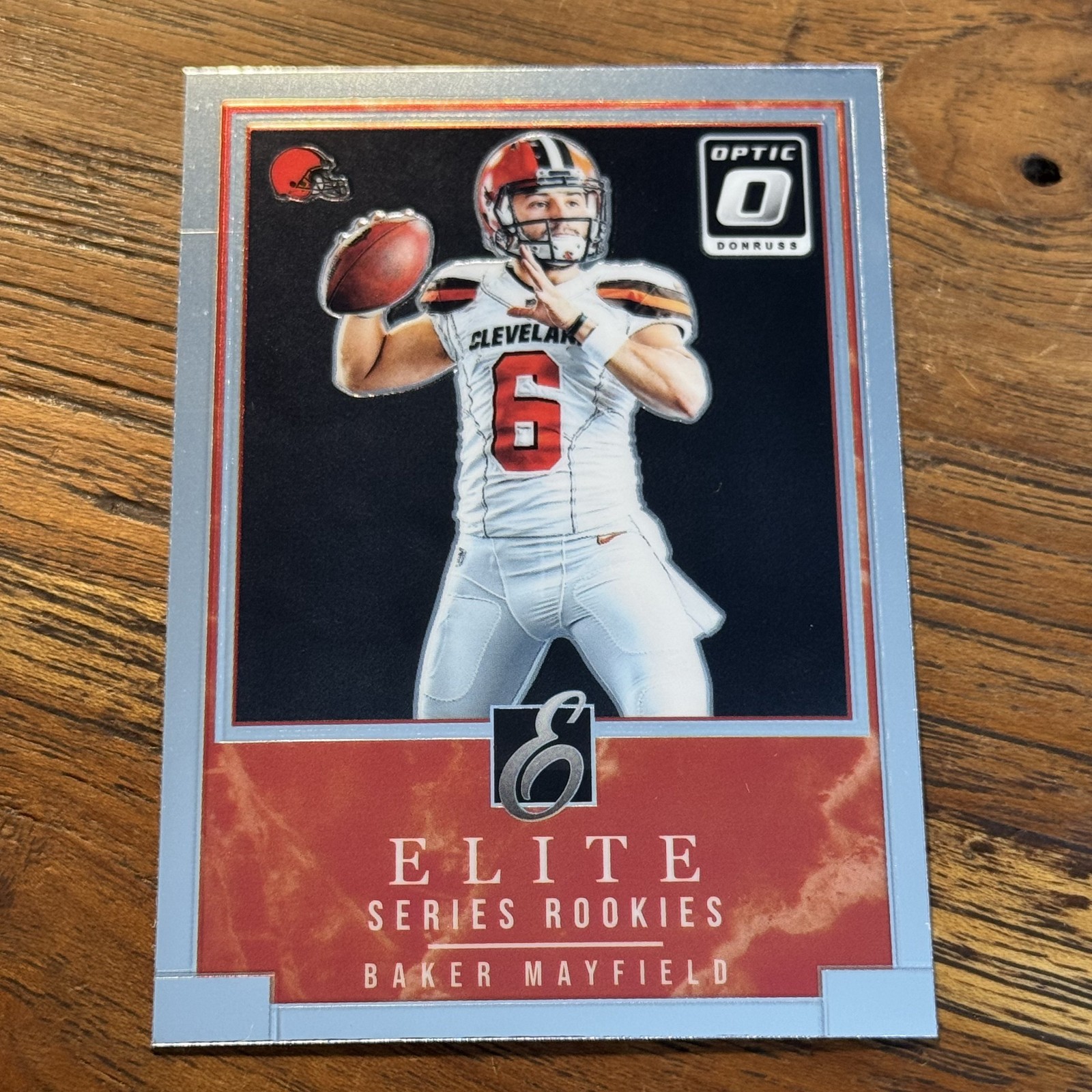 Baker Mayfield 2018 Donruss Optic ELITE SERIES ROOKIES Card RC #RES-BM