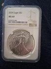 2024 American Silver Eagle MS-69 NGC