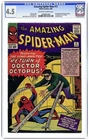 Amazing Spider-Man #11 CGC 4.5 1964 0206881009