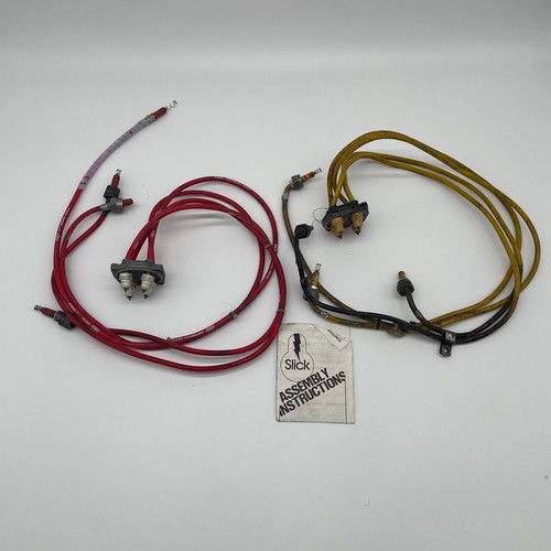 Slick & Bendix Aviation Ignition Harness Set - Red/Yellow Leads - Serviceable