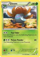 Gloom 2/149 Pokemon BCR Uncommon NM
