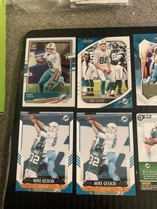 (14) Mike Gesicki lot Miami Dolphins