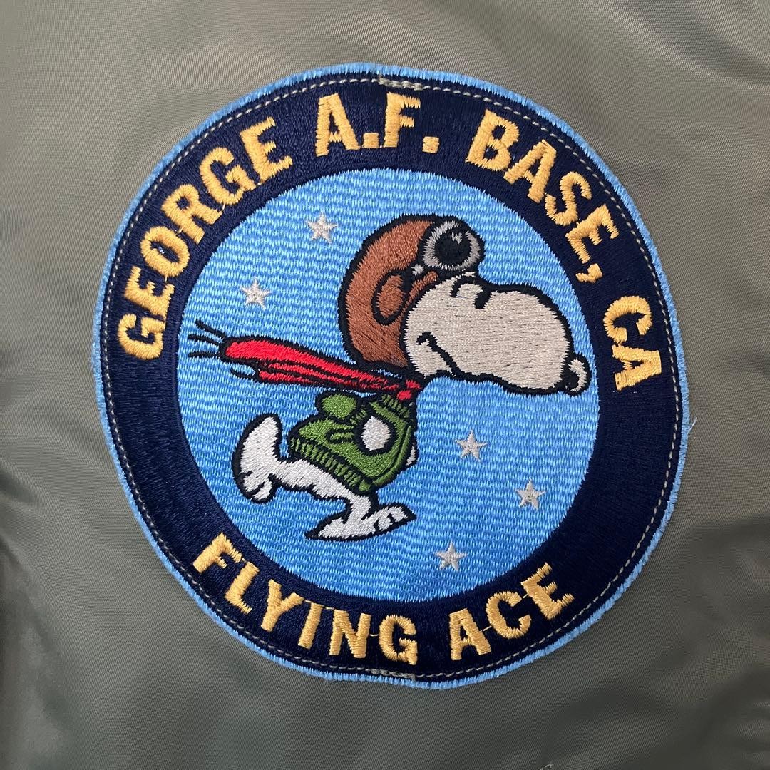 Buzz Rickson's TYPE L-2B Flight Jacket Snoopy Pea… - image 2