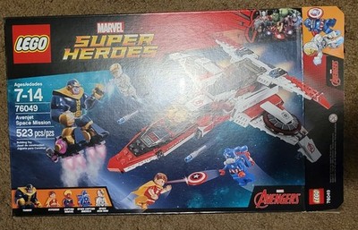 LEGO Marvel Super Heroes: Avenjet Space Mission; Set # 76049 (no minifigure)