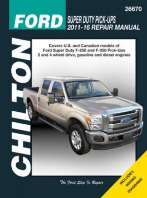Ford Super-Duty Pick-ups ('11-'16) (Chilton) by Haynes Publishing PAPERBACK