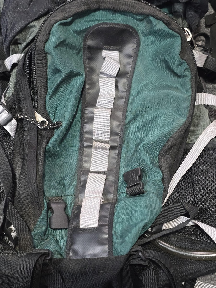 Gregory Reality Hiking/Camping Backpack  Lichen Gorpcore Camping Gregory Reality Backpack Green Black Nylon Hiking Shoulder  main image 4