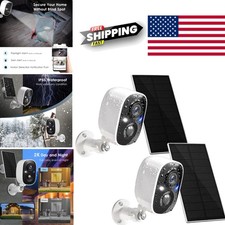 2K Wireless Security Cameras with Intelligent Alerts and Two Way Communication