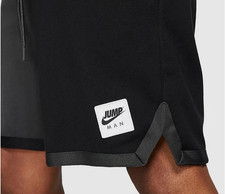 AUTHENTIC NIKE AIR JORDAN JUMPMAN SWEAT SHORTS Black DC4224-010 Men's Size S