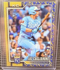 2026 Topps Series 1 Jac Caglianone RC Team Border SP Royals #138 