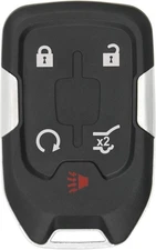 Keyless2Go Replacement for 5 Button Proximity Smart Key GMC Acadia Black 