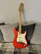 Fender Player II Stratocaster Electric Guitar Coral Red Maple Neck