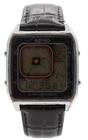 Vintage Seiko G757-4050 James Bond Men's Quartz LCD Wristwatch Steel & Chrome