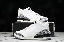 DN3707-100 Jordan 3 Retro White Cement Reimagined Size 4-13 (New without box)
