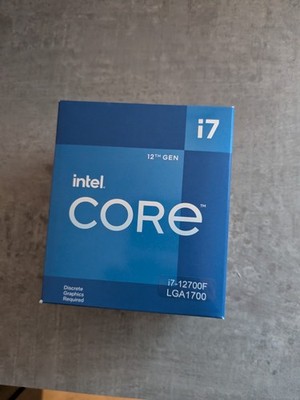 Intel Core i7-12700F 4,9GHz Alder Lake CPU LGA1700 Desktop Prozessor OVP NEU