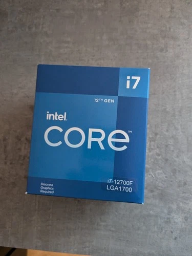 Intel Core i7-12700F 4.9GHz Alder Lake CPU LGA1700 Desktop Processor Boxed NEW