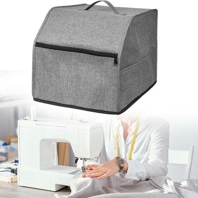 Schutzh��lle f��r Overlock N?hmaschine mit praktischen Aufbewahrungstaschen