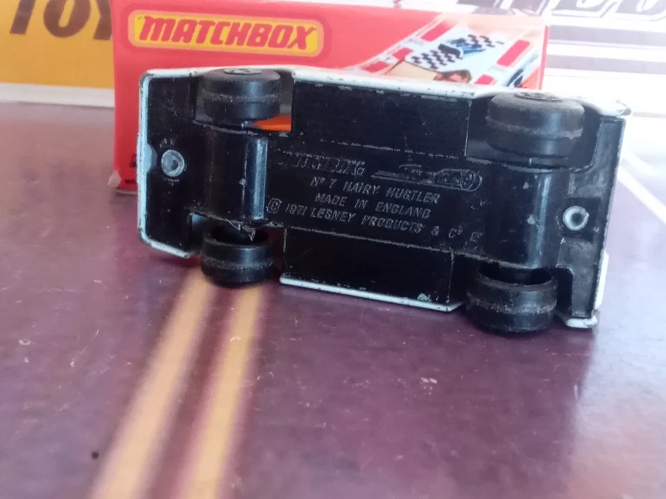 Matchbox Superfast  # 7 Hairy Hustler with Reproduction Box  - Image 2 of 4