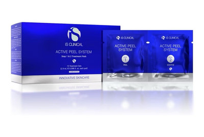 iS CLINICAL Active Peel System Step 1 & 2 Exfoliating Treatment Pads 15 Sets