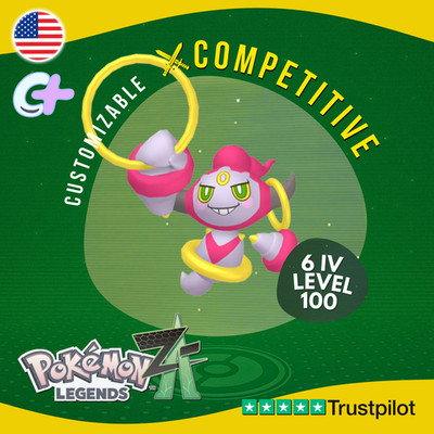 Hoopa Confined Non Shiny 6IV Pokémon Legends Z-A Competitive Customizable ZA Z A