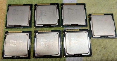 Lot of 7 Intel Core i3-2120 SR05Y 3.3GHz 3MB 5.0GT/s LGA 1155 CPU Processor