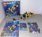 Lego 6175 Aquazone Aquanauts Crystal Explorer Sub Complete Set Vintage Box
