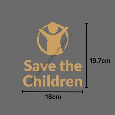 2024/25 Juventus Back Sponsor Save the Children Patch 18x19.7cm