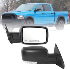 Right Passenger Side Door Mirror Compatible with Ram 1500 2009-2018 Compatible w
