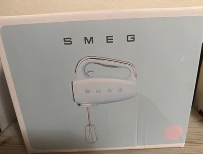 SMEG 50's Retro Style Electric Hand Mixer with Set of Dough - Standard Pink