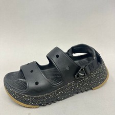 Crocs Classic Hiker Xscape Festival Sandal Black Multi Women's Size 8 Men's 6