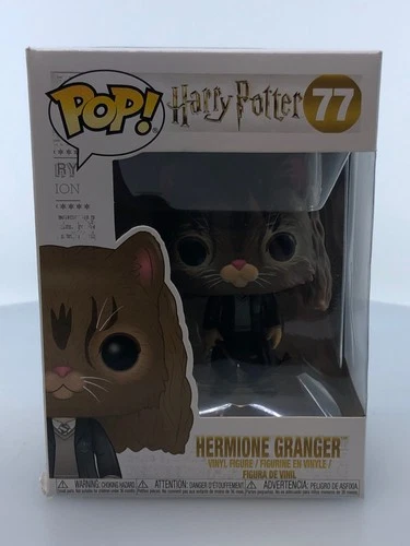 Funko POP! Harry Potter Hermione Granger as Cat #77 Vinyl Figure NOT MINT