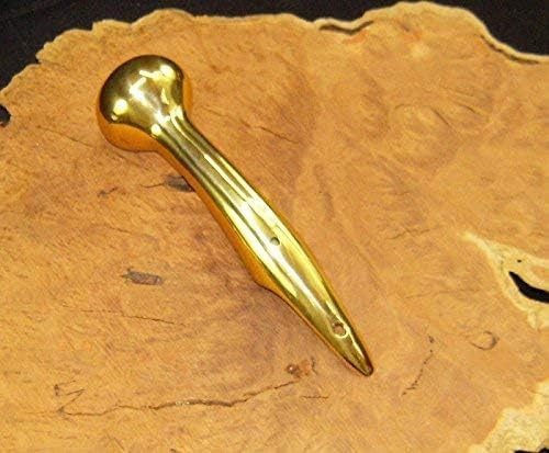 Hames Solid Brass Head Only Handle For Victorian … - image 4