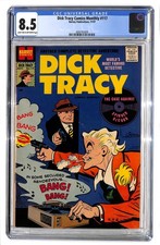 Dick Tracy Comics Monthly #117 CGC 8.5 SA 10 Cent Cover Harvey Pub 1957 (OY) 72