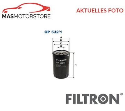 MOTOR ÖLFILTER FILTRON OP532/1 P FÜR LAND ROVER DISCOVERY III,DISCOVERY IV 4L