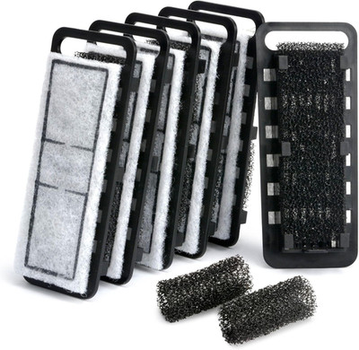 Aquarium Filterpatronen Set für Nicrew Slim 6er Pack mechanische biologische Fil