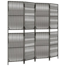 Room Divider Outdoor Privacy Screen Foldable Balcony Screen Poly Rattan vidaXL