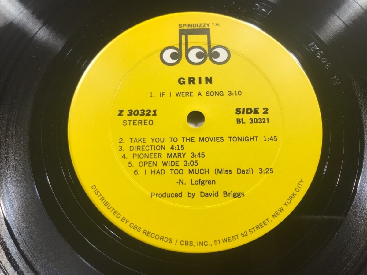 M3-34 GRIN  Z 30321 - Record - HOUSE MUSIC | eBay