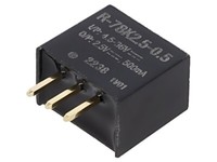 R-78K2.5-0.5 Wandler: Dc/Dc Ueing: 4,5-36V Uausg: 2,5VDC Iausg: 500Ma SIP3 Recom
