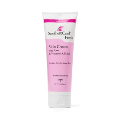 Medline Skin Cream with Aloe & Vitamins A,D & E, (2 pack)