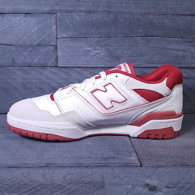 NEW BALANCE 550 Terracotta White Red Shoes Sneakers Mens 9.5 | eBay