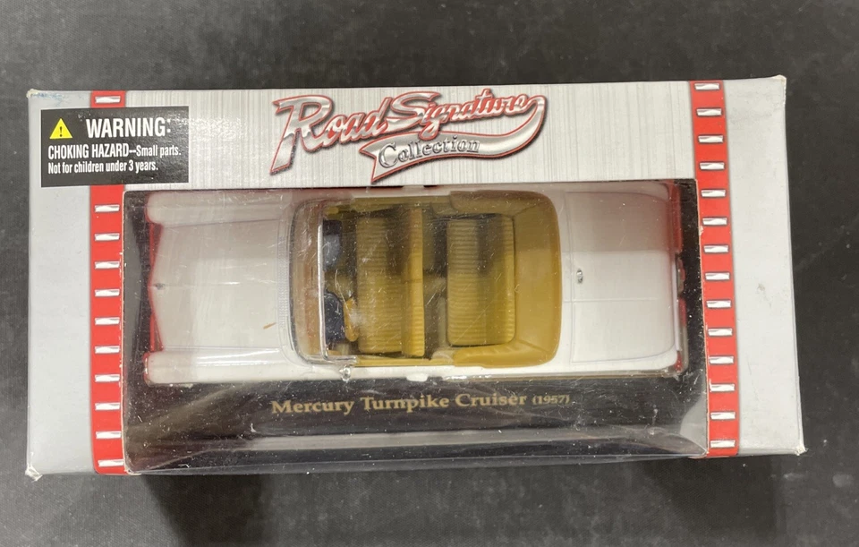 Yat Ming Road Signature White 1957 Mercury Turnpike Cruiser 1:43 - 2003 nuevo Foto 2 de 4
