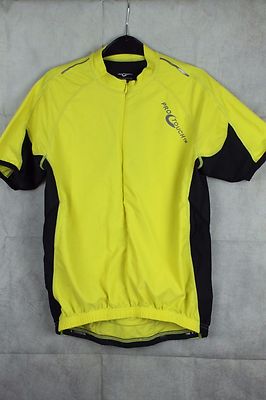 Vintage Small 34'' Chest Pro Touch Jersey Radfahren Kurzarm Shirt 3/4 Zip